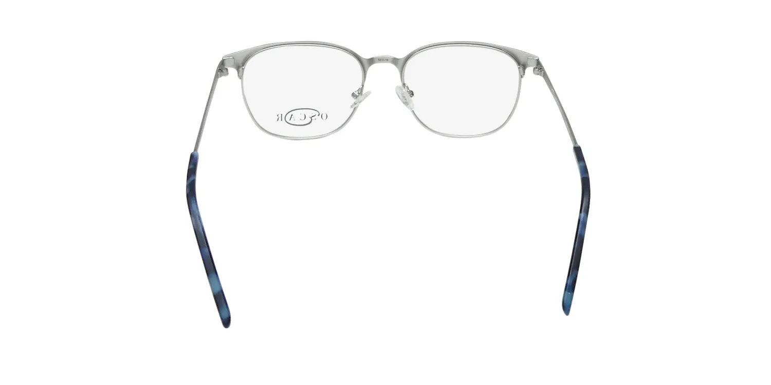 Oscar de la Renta Osm 840 414 Eyeglasses Navy 52mm 5