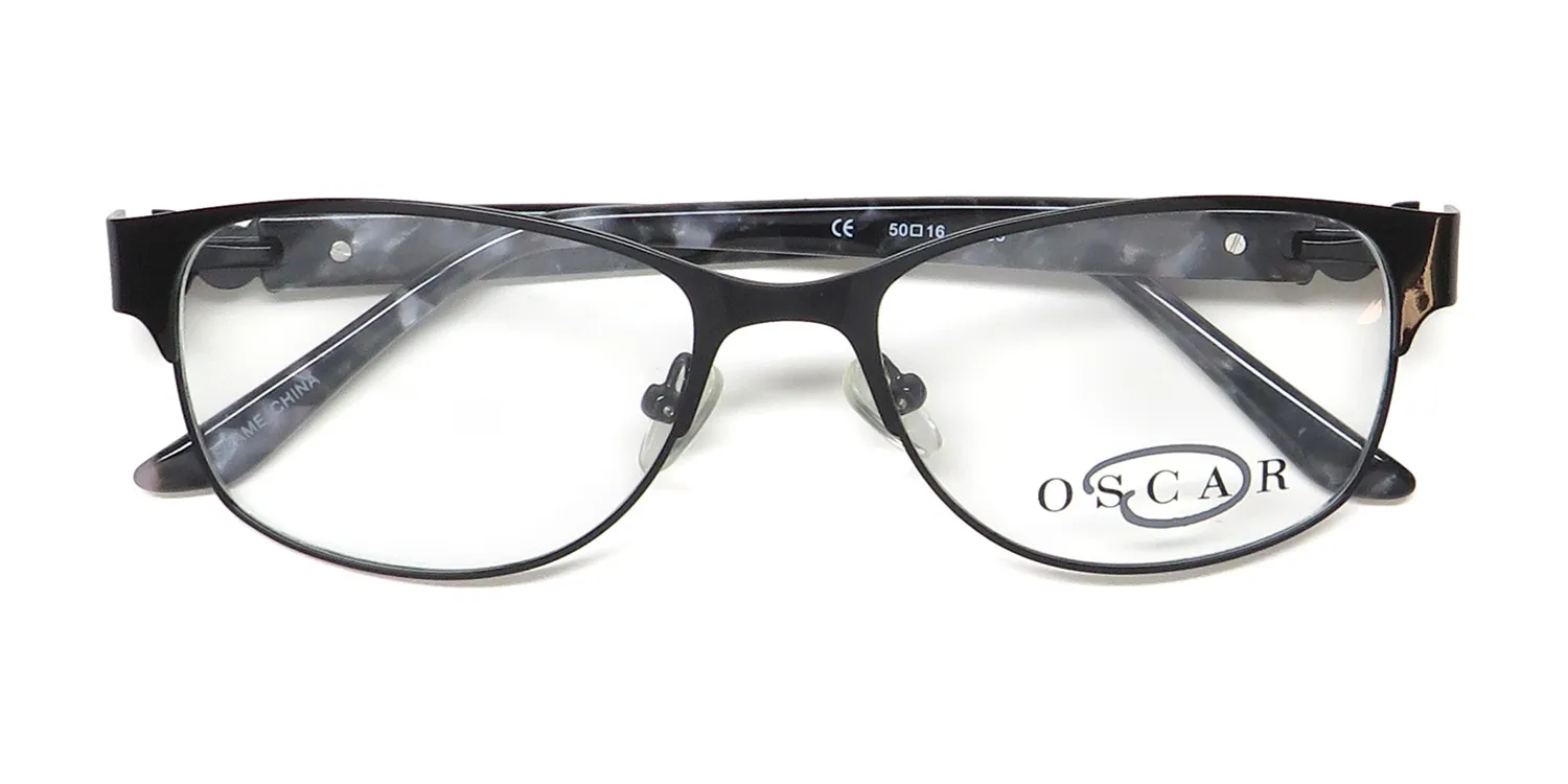 Oscar de la Renta Osl 115 001 Eyeglasses Black 50mm 2