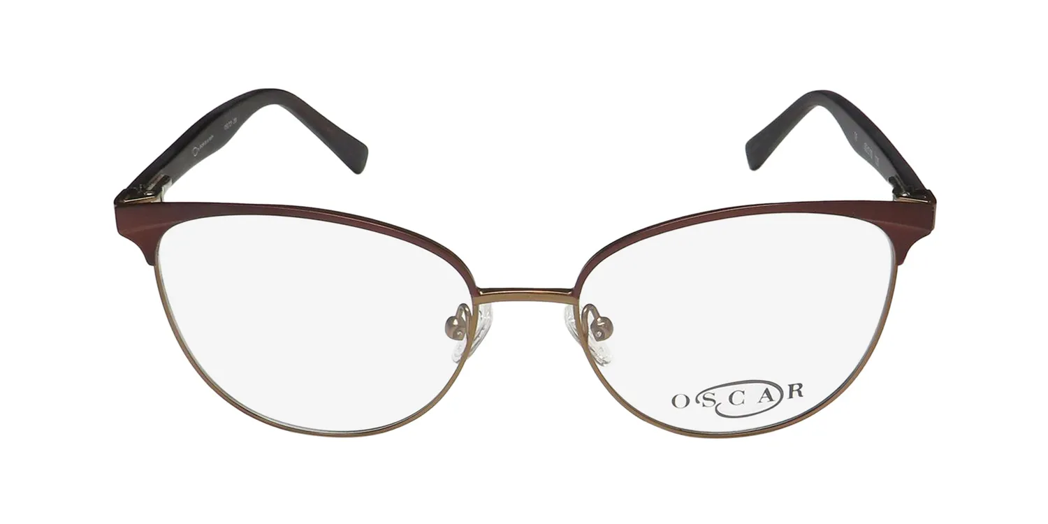 Oscar de la Renta Osl 729 200 Eyeglasses Shiny Brown 53mm 3
