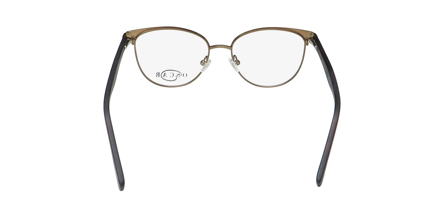 Oscar de la Renta Osl 729 200 Eyeglasses Shiny Brown 53mm 5