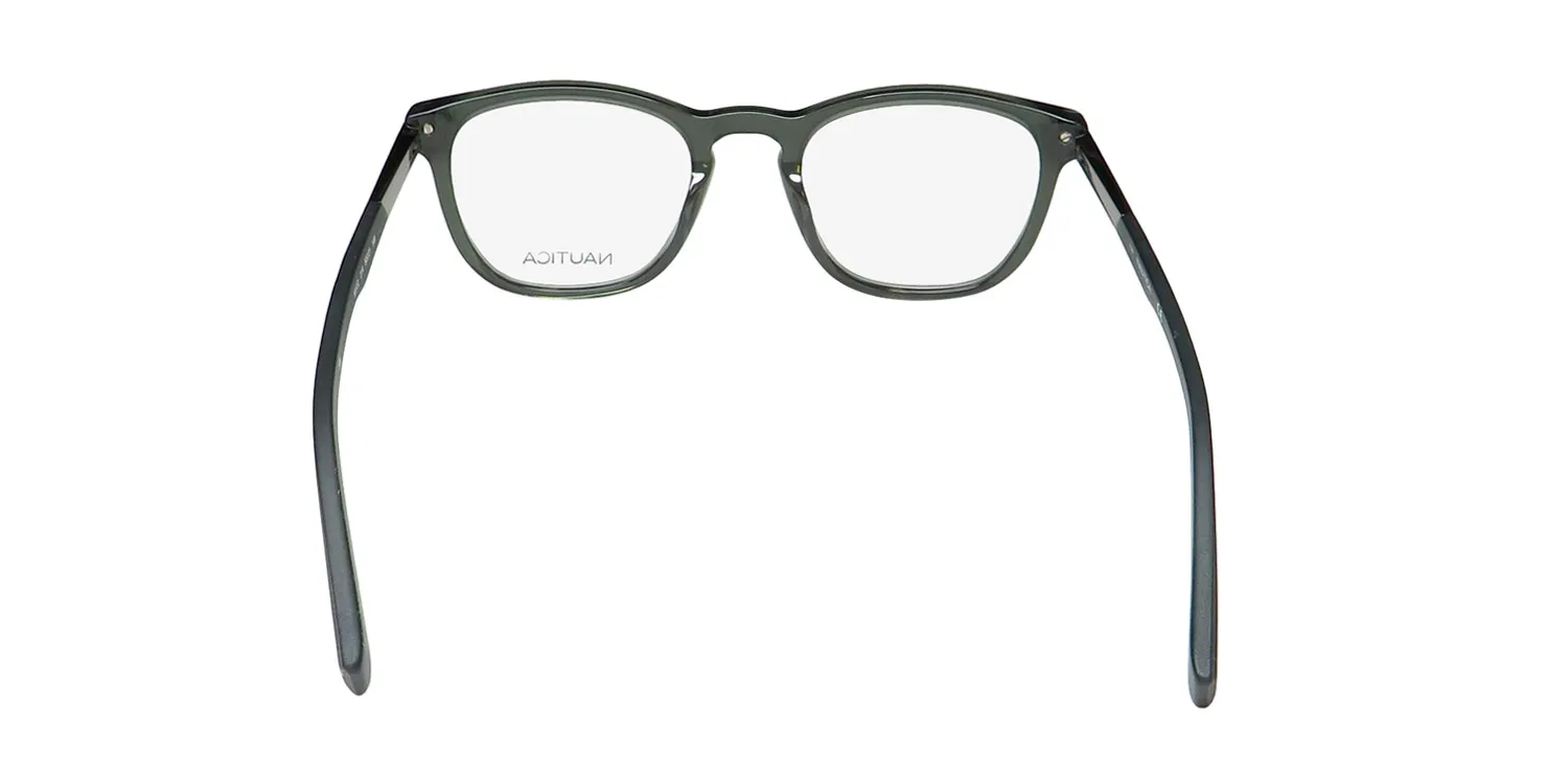 Nautica N8132 314 Eyeglasses Olive 50mm 5