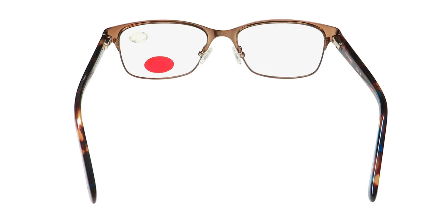Oscar de la Renta Osl 471 200 Eyeglasses Brown 52mm 5