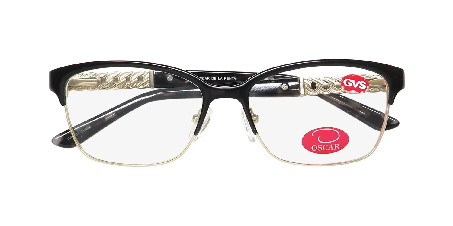 Oscar de la Renta Osl 462 001 Eyeglasses Black 53mm 2