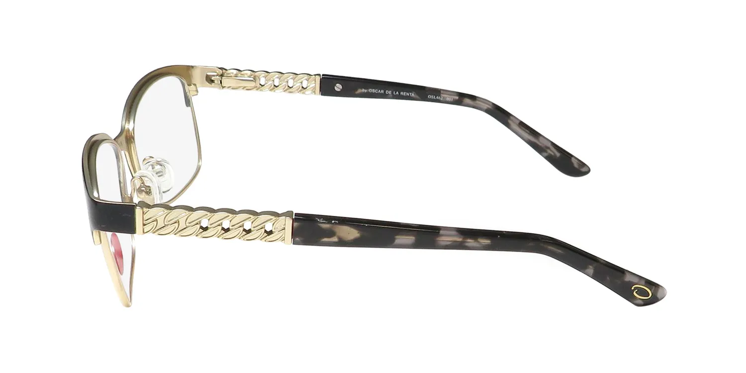 Oscar de la Renta Osl 462 001 Eyeglasses Black 53mm 4