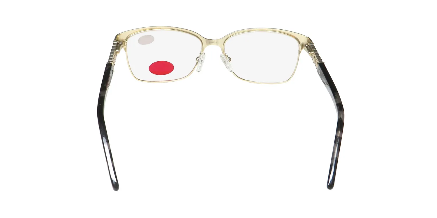 Oscar de la Renta Osl 462 001 Eyeglasses Black 53mm 5