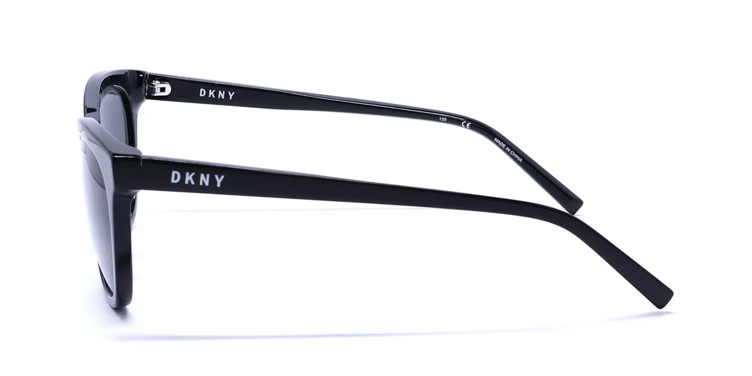 DKNY Dk502s 001 Sunglasses Black 53mm 4