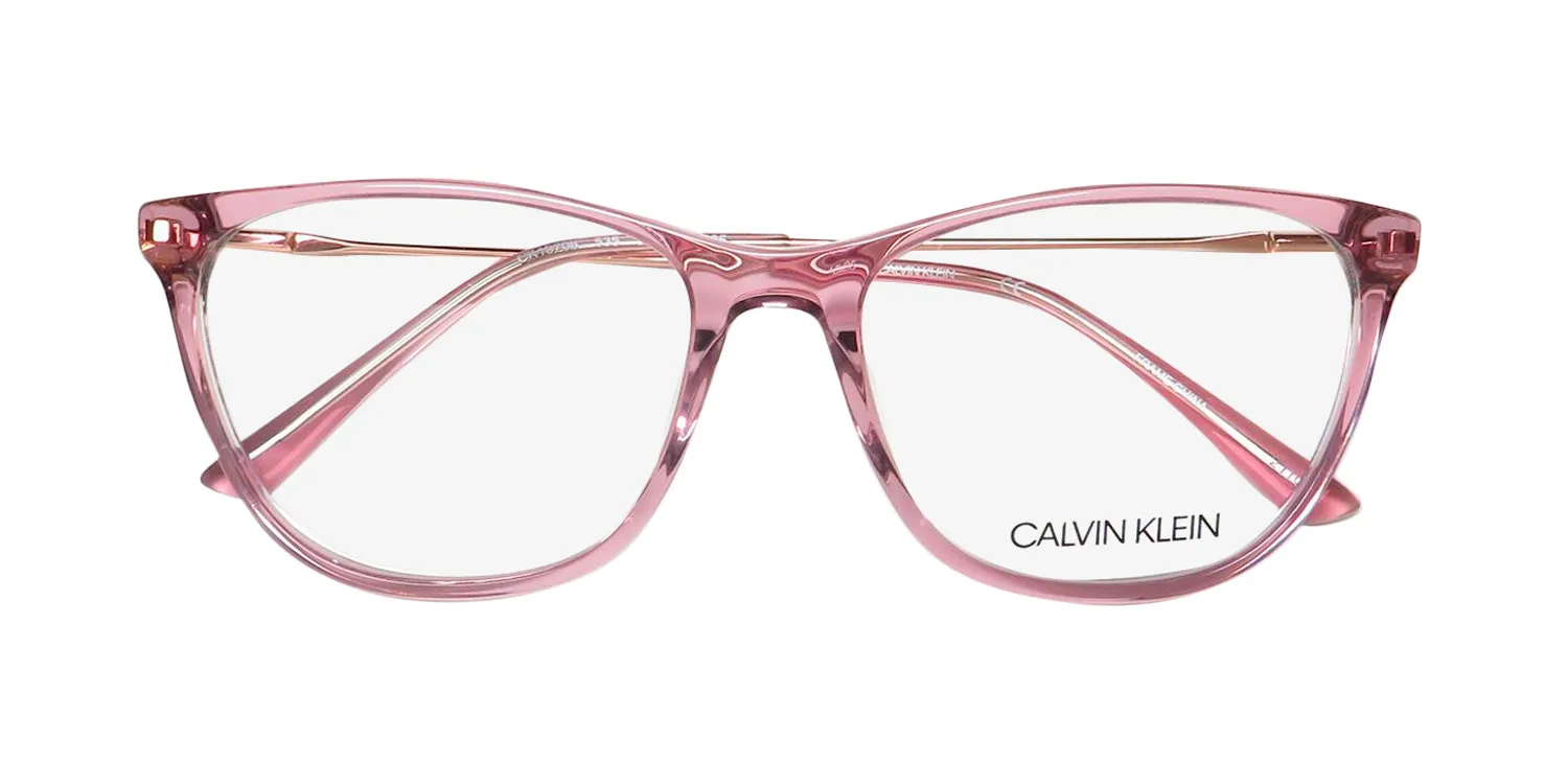 Calvin Klein CK18706 535 Eyeglasses Crystal Mauve Laminate 53mm 2