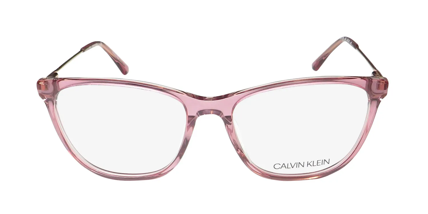 Calvin Klein CK18706 535 Eyeglasses Crystal Mauve Laminate 53mm 3