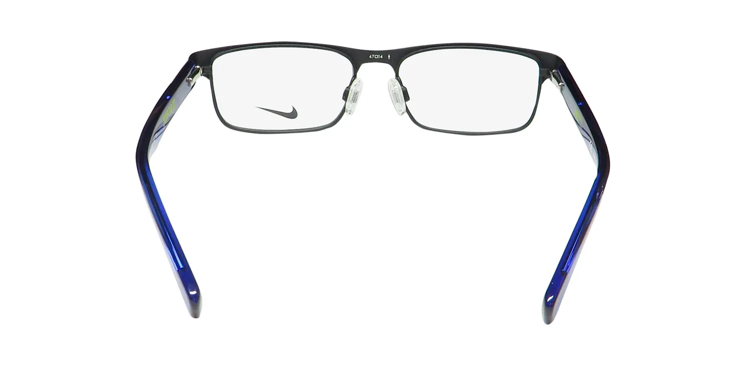 Nike 5574 002 Eyeglasses Matte Black 47mm 5