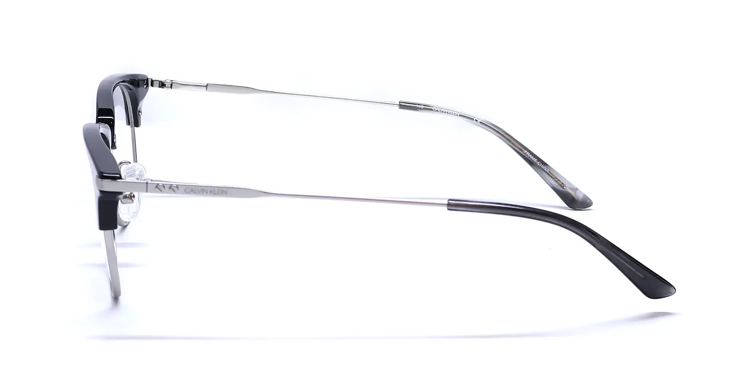 Calvin Klein CK19105 001 Eyeglasses Black 52mm Unisex 4