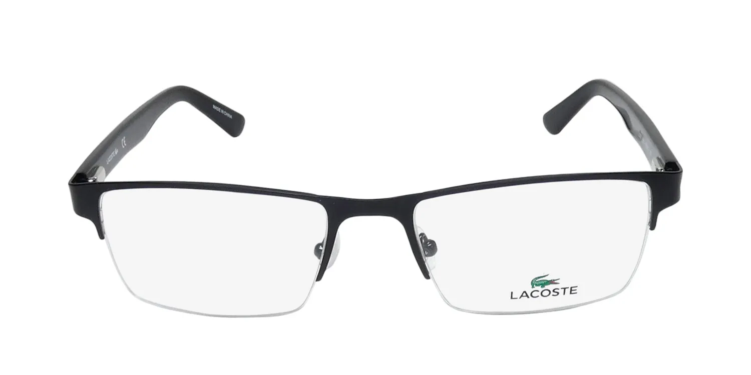 Lacoste L2237 002 Eyeglasses Matte Black 55mm 3