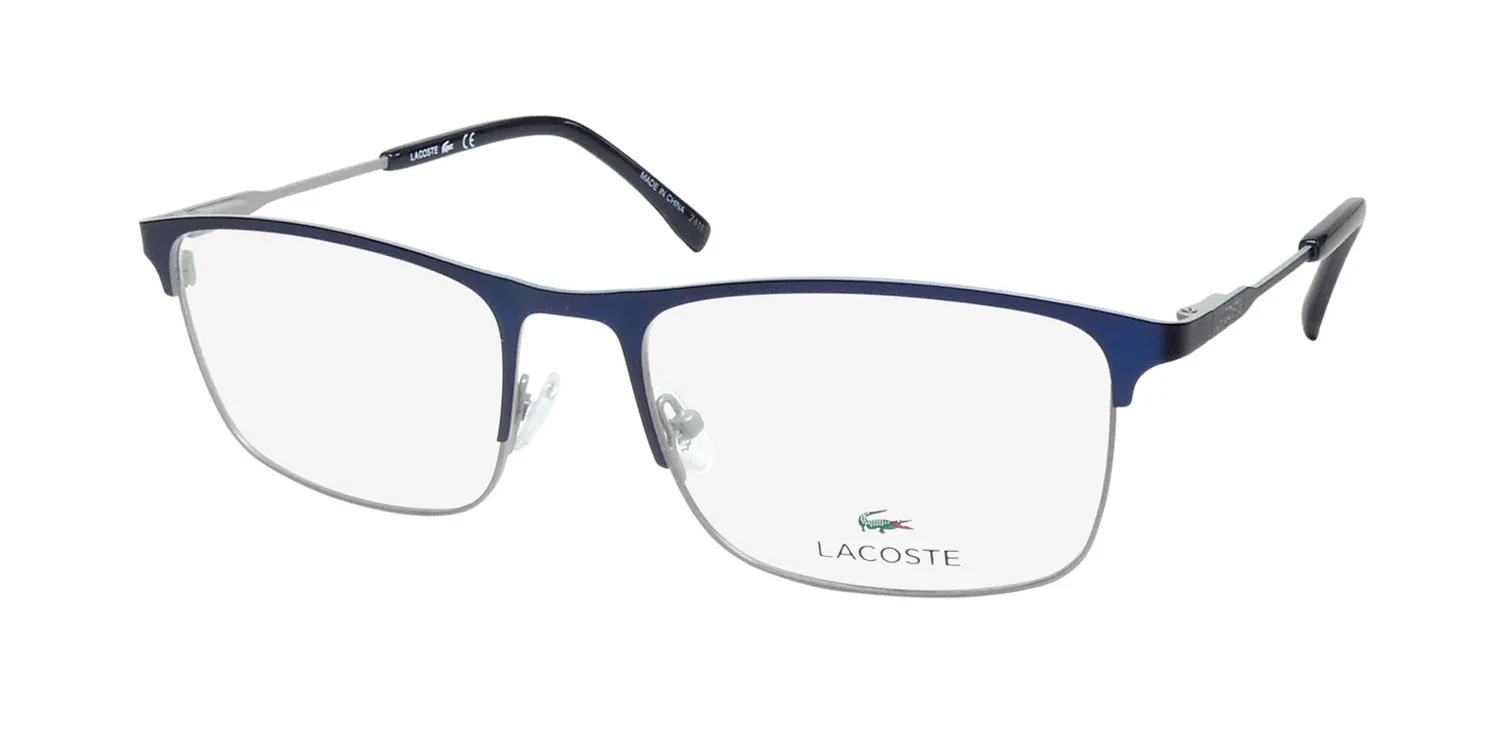 Lacoste L2252 424 Eyeglasses Matte Blue 54mm