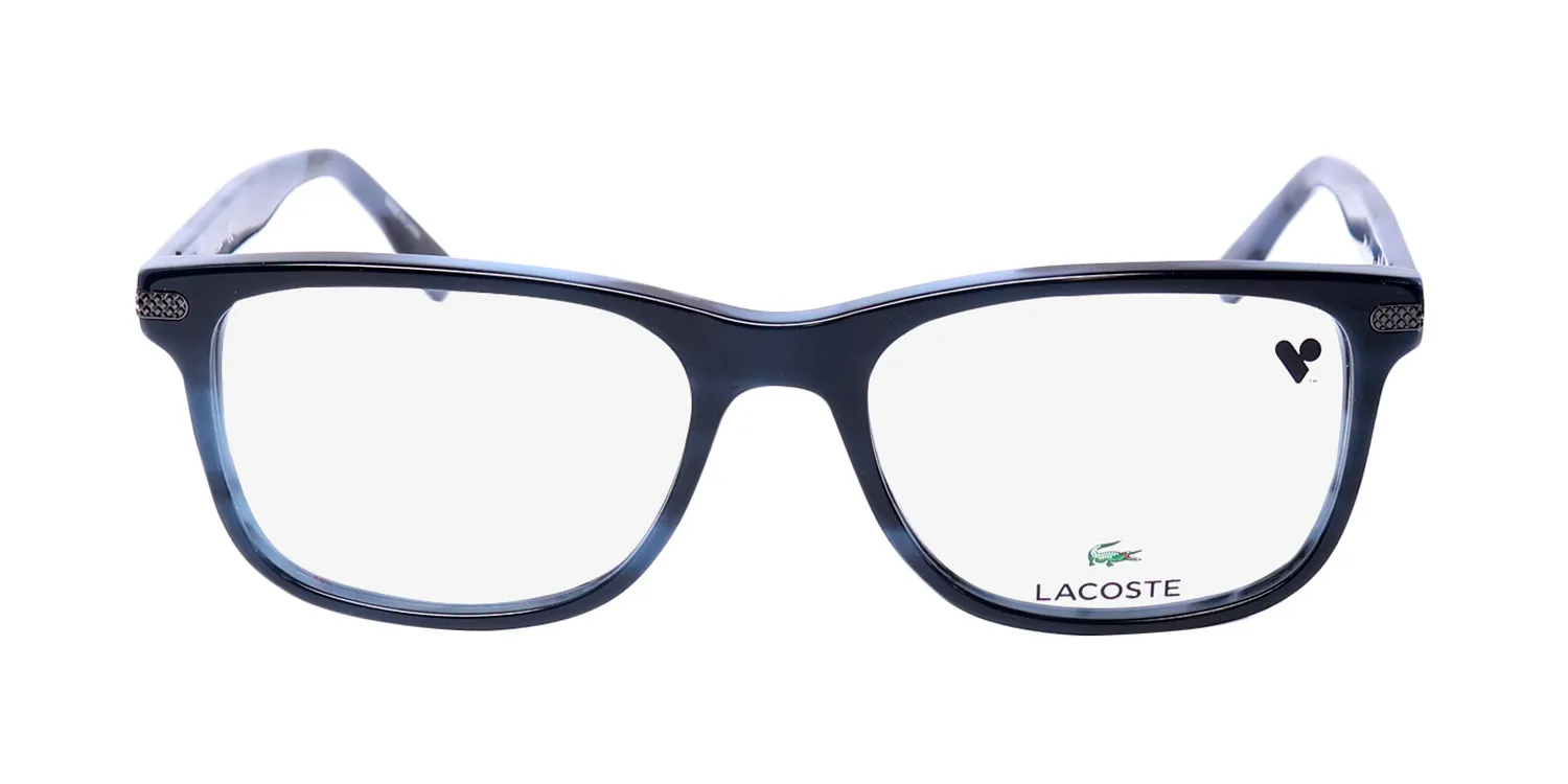 Lacoste L2841 424 Eyeglasses Striped Blue 55mm 3