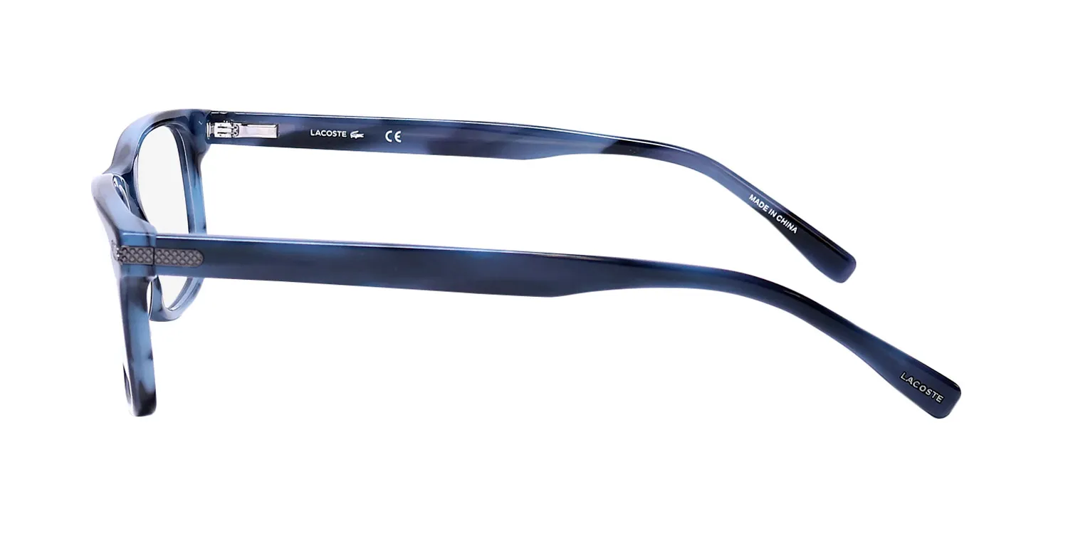 Lacoste L2841 424 Eyeglasses Striped Blue 55mm 4