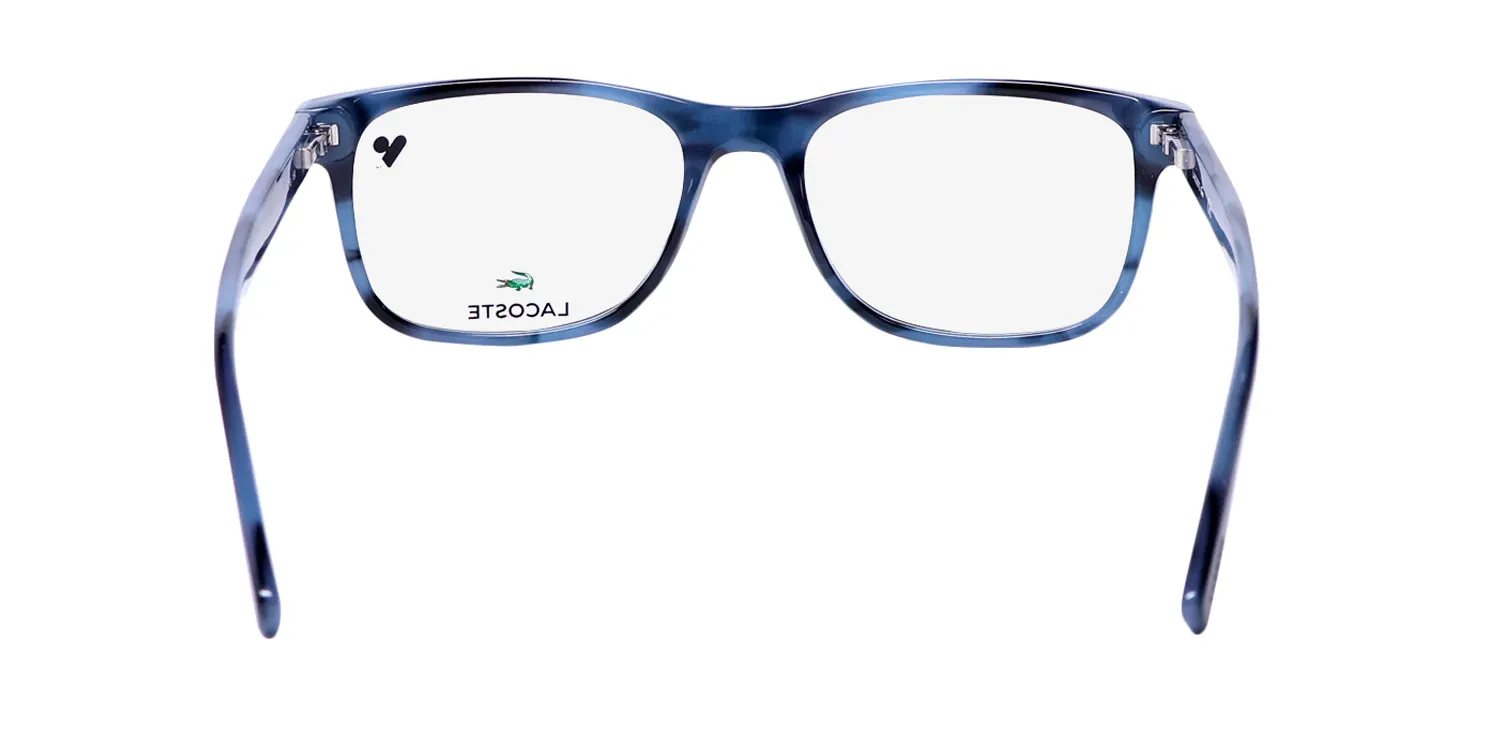 Lacoste L2841 424 Eyeglasses Striped Blue 55mm 5