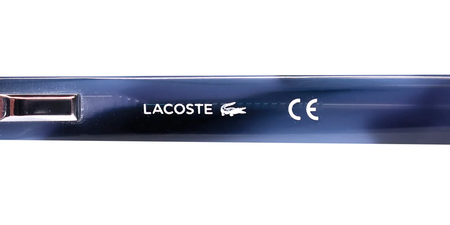 Lacoste L2841 424 Eyeglasses Striped Blue 55mm 7