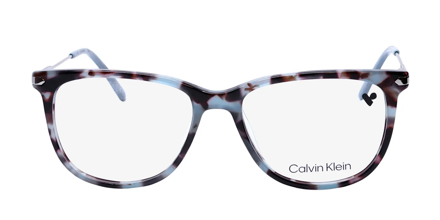 Calvin Klein Ck19704g 453 Eyeglasses Light Blue Tortoise 52mm 3