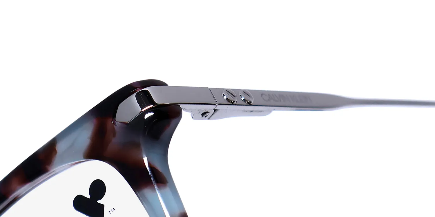 Calvin Klein Ck19704g 453 Eyeglasses Light Blue Tortoise 52mm 6