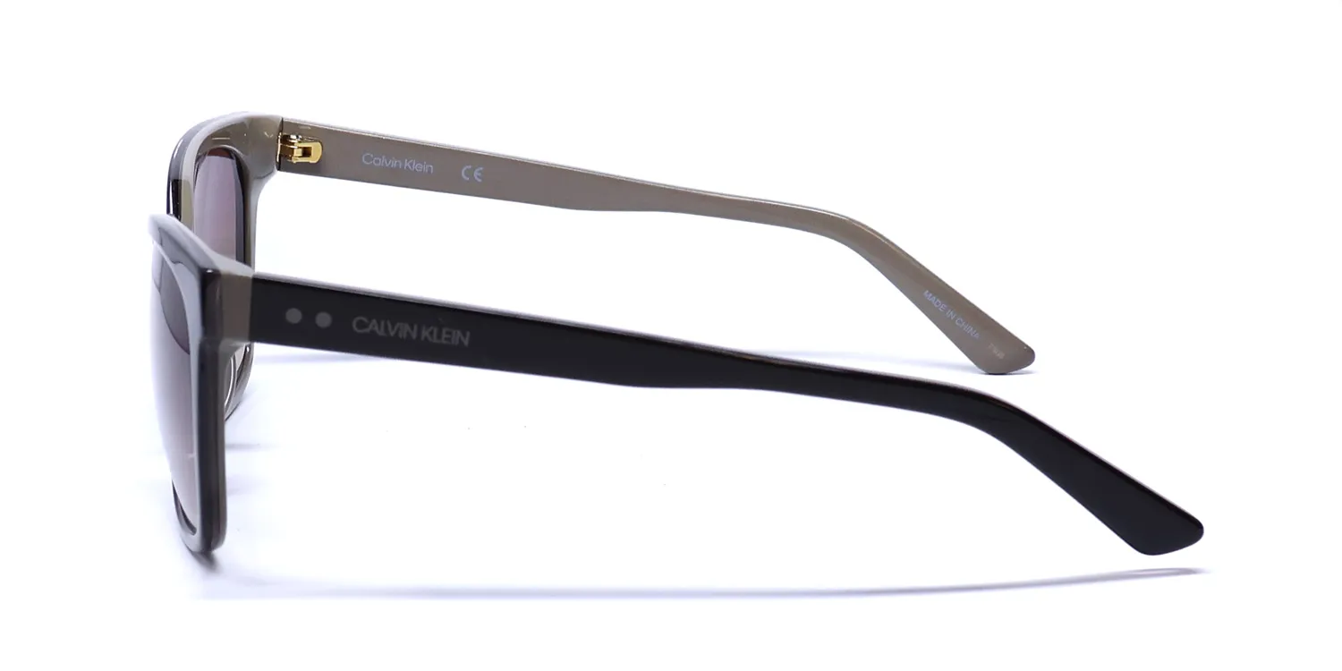 Calvin Klein Ck19503s 203 Sunglasses Dark Brown 55mm 4
