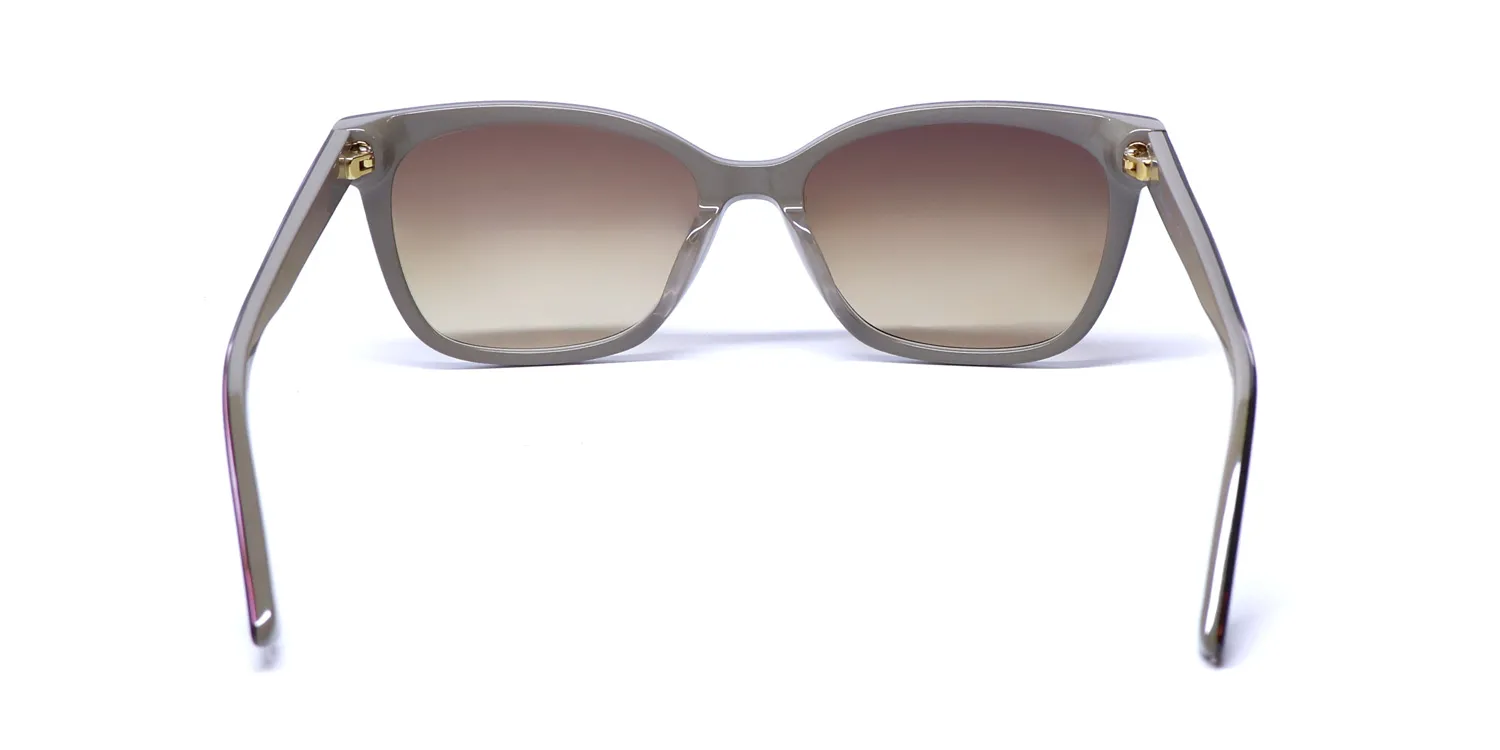 Calvin Klein Ck19503s 203 Sunglasses Dark Brown 55mm 5