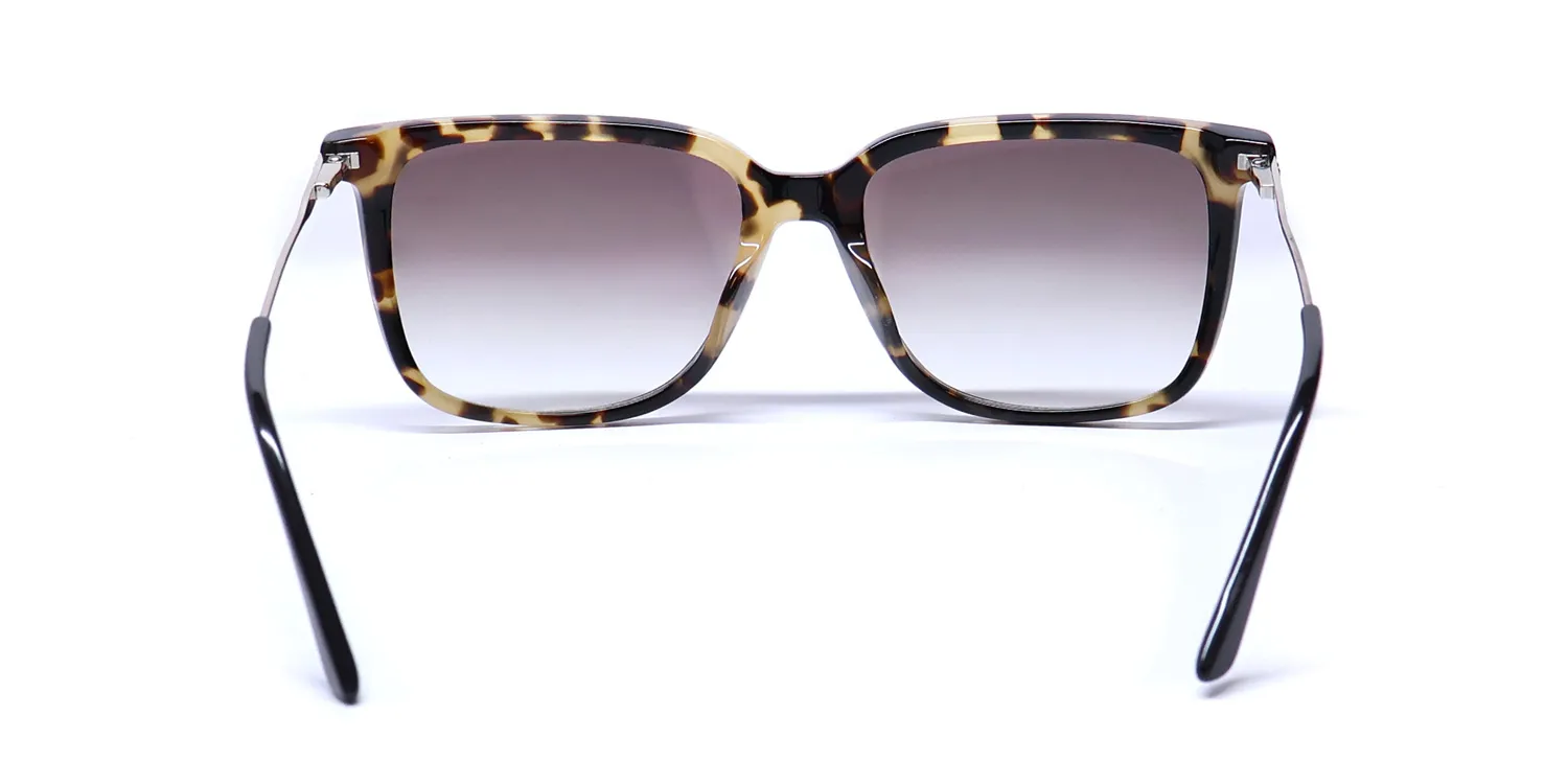 Calvin Klein Ck19702s 244 Sunglasses Khaki Tortoise 55mm 5