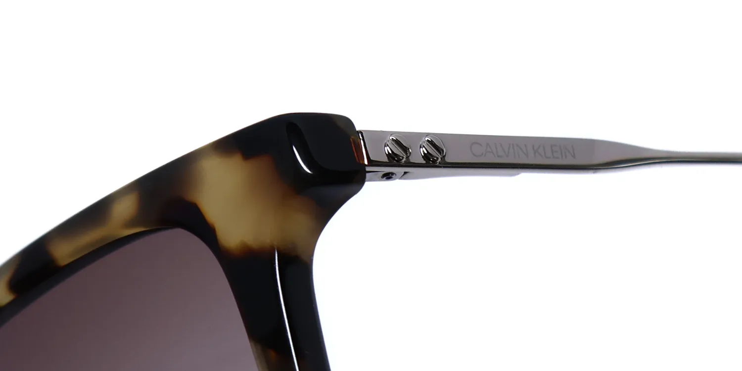 Calvin Klein Ck19702s 244 Sunglasses Khaki Tortoise 55mm 6