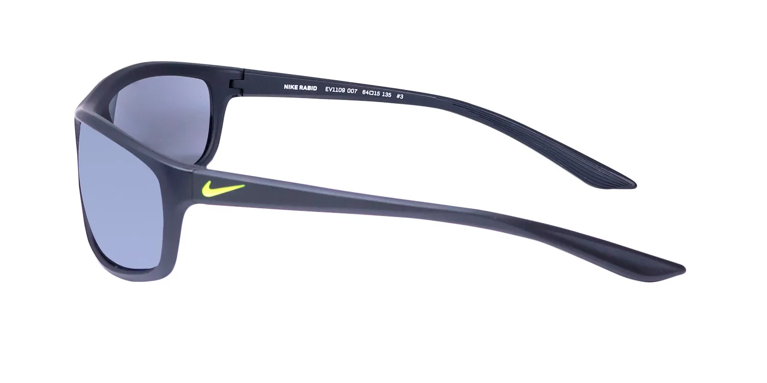 Nike Rabid Ev1109 007 Sunglasses Matte Black 64mm 4