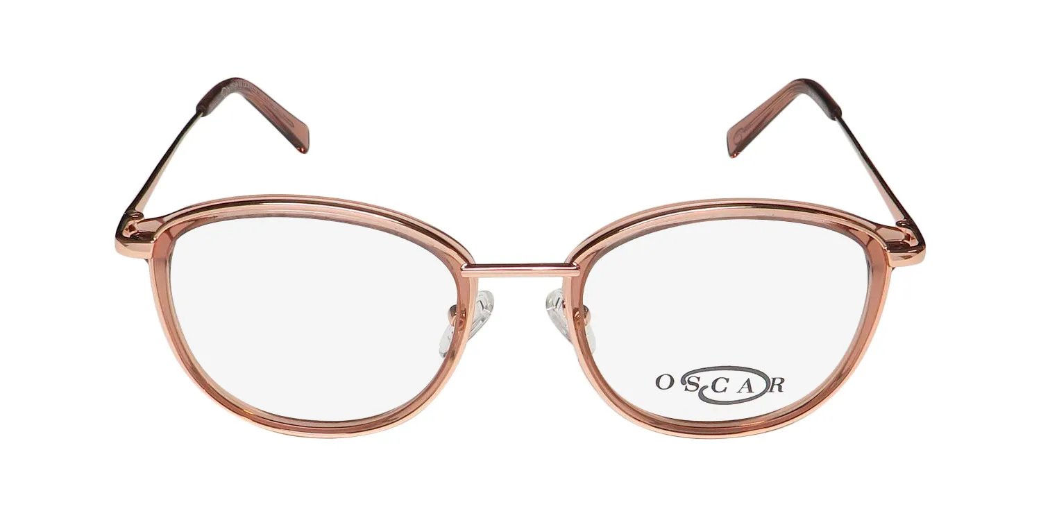Oscar de la Renta Osl 732 290 Eyeglasses Crystal Nude 50mm 3