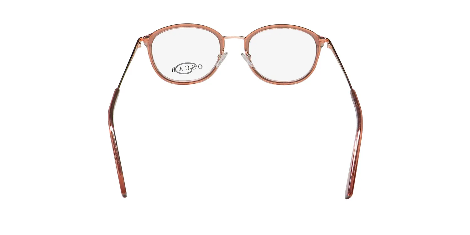 Oscar de la Renta Osl 732 290 Eyeglasses Crystal Nude 50mm 5