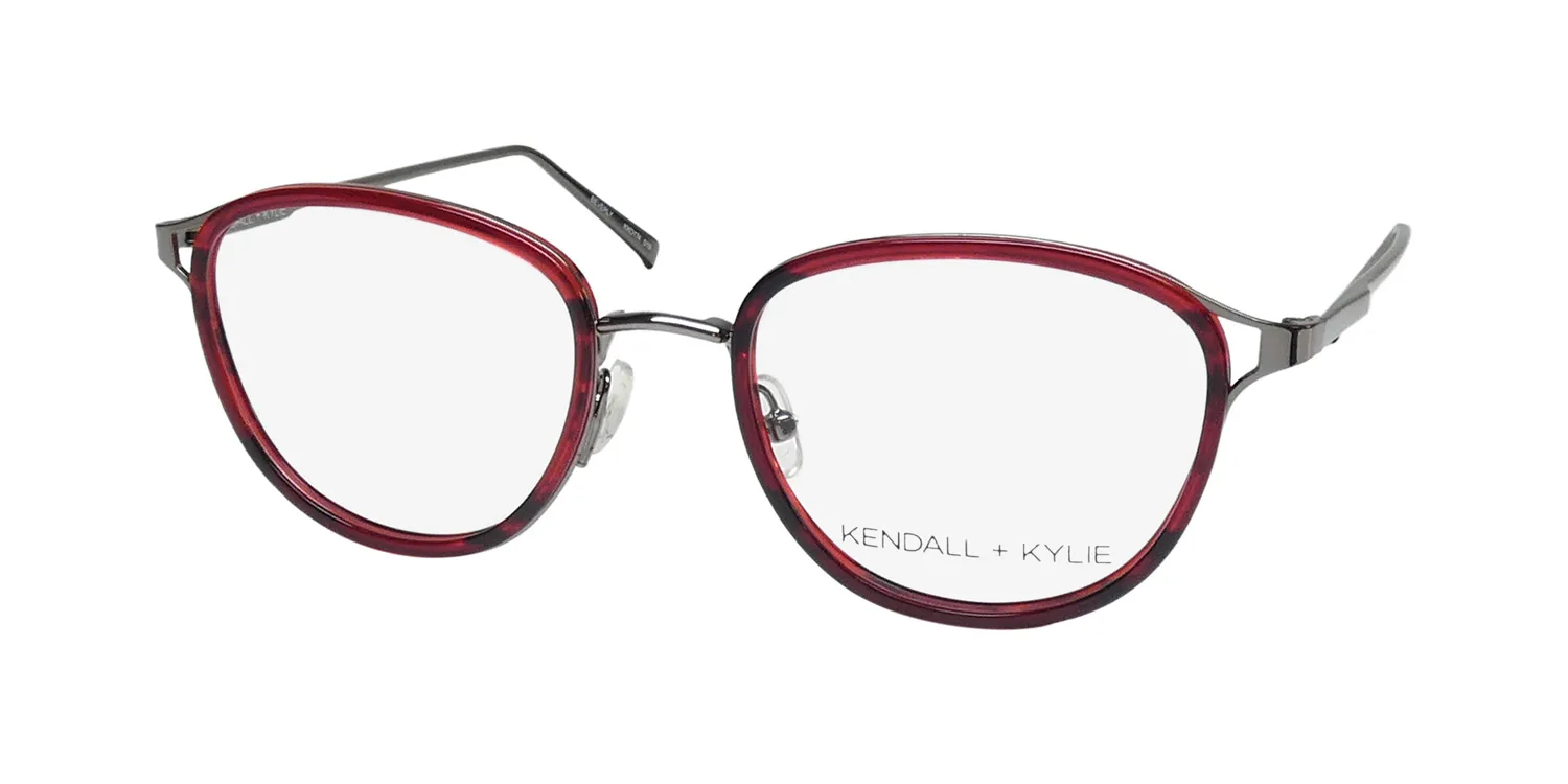 Kendall + Kylie Kko174 Beverly 019 Eyeglasses Red 51mm