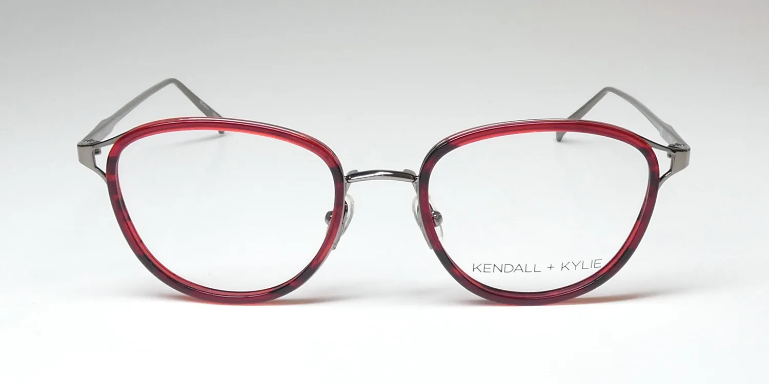 Kendall + Kylie Kko174 Beverly 019 Eyeglasses Red 51mm 3