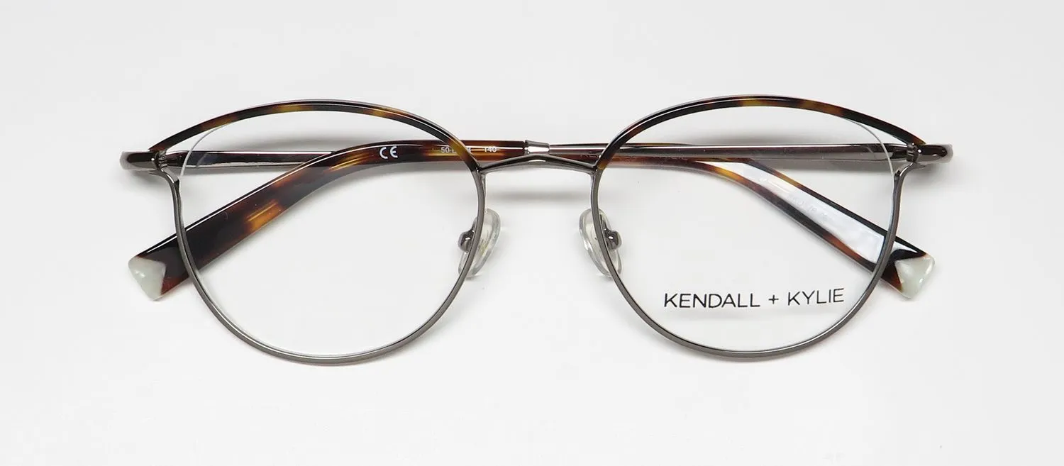 Kendall + Kylie Kko176 Emilia 081 Eyeglasses Gunmetal 50mm 2