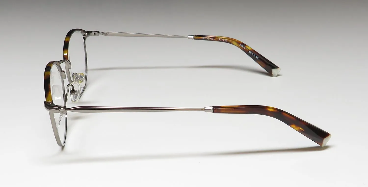 Kendall + Kylie Kko176 Emilia 081 Eyeglasses Gunmetal 50mm 4