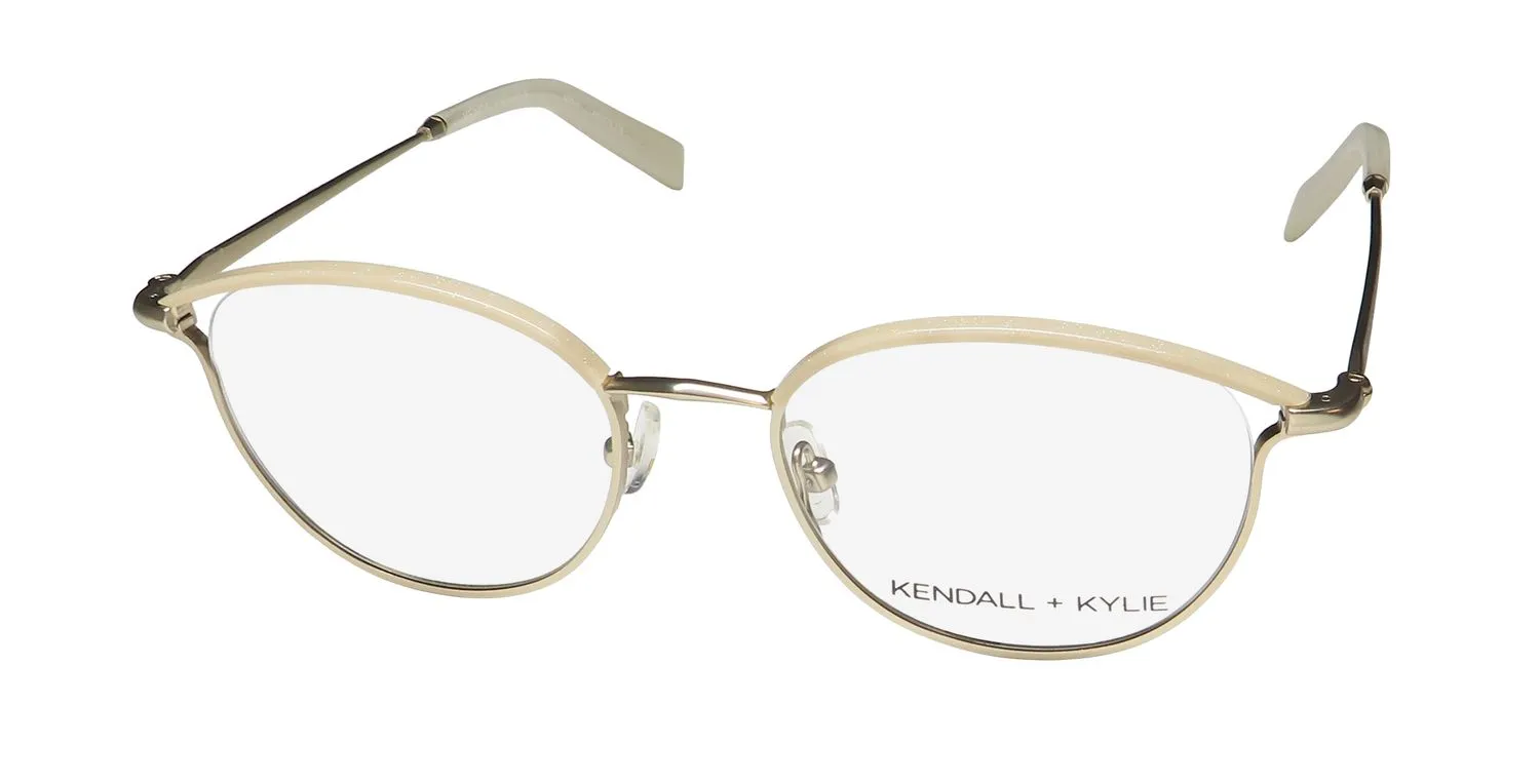 Kendall + Kylie Kko176 Emilia 718 Eyeglasses Gold 50mm