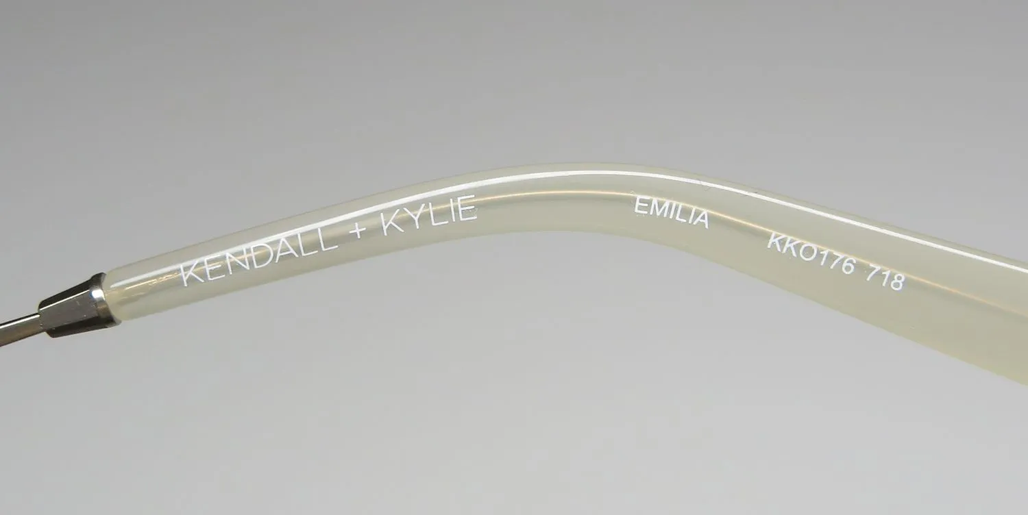 Kendall + Kylie Kko176 Emilia 718 Eyeglasses Gold 50mm 7
