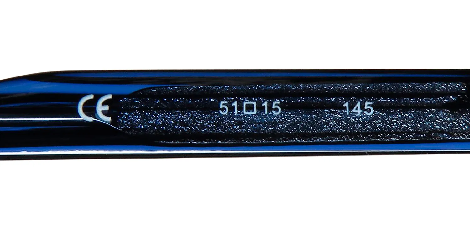 Kendall + Kylie Kko171 Tiana 414 Eyeglasses Striped Blue 51mm 8