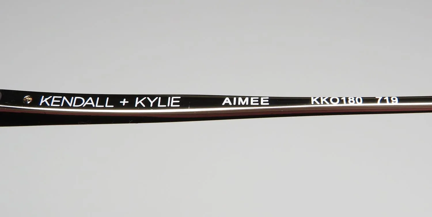 Kendall + Kylie Kko180 Aimee 719 Eyeglasses Gold 54mm 7