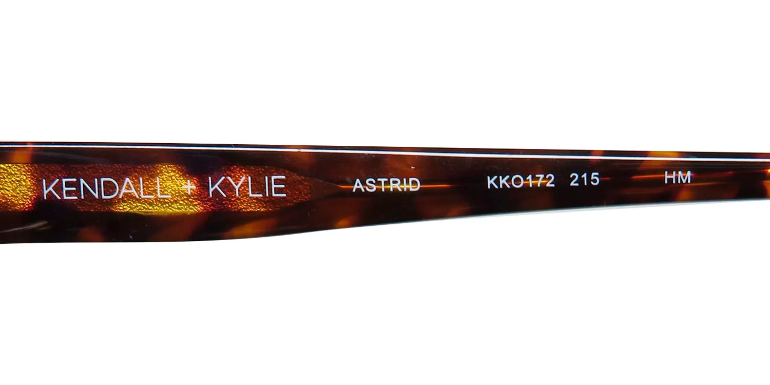 Kendall + Kylie Kko172 Astrid 215 Eyeglasses Tortoise 52mm 7