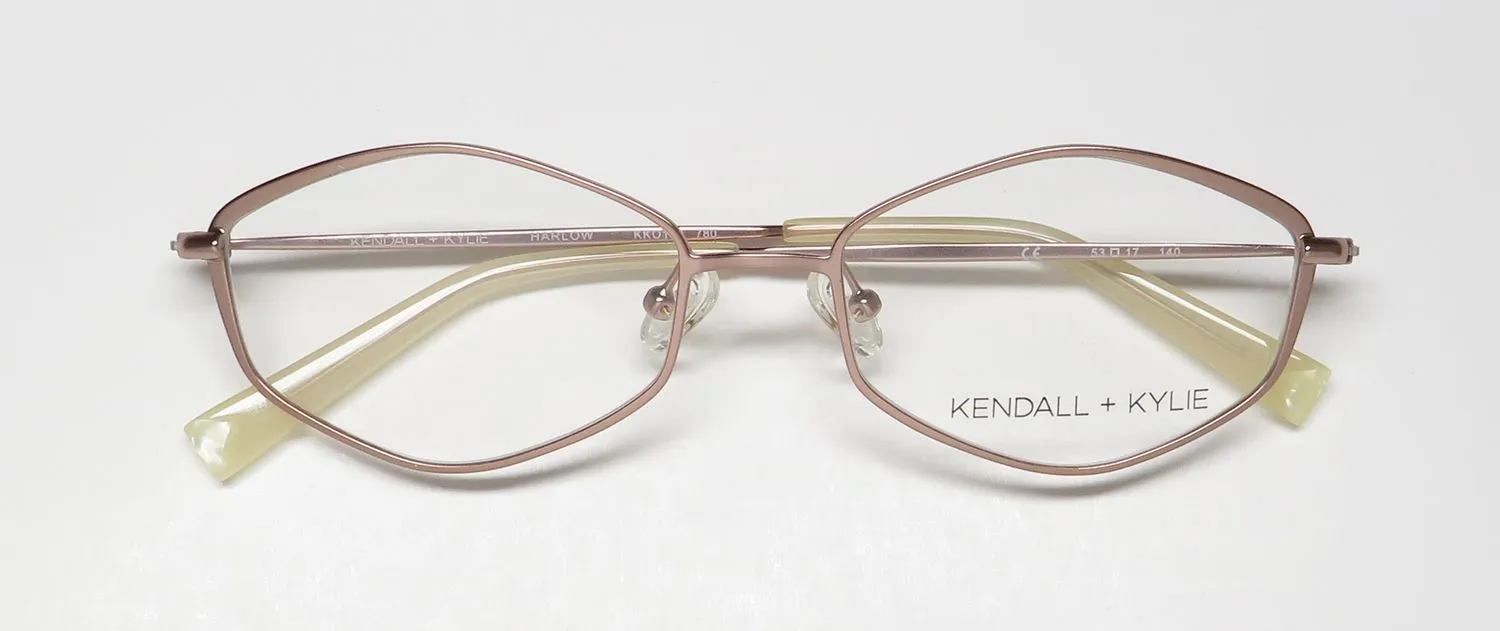Kendall + Kylie Kko179 Harlow 780 Eyeglasses Rose Gold 53mm 2