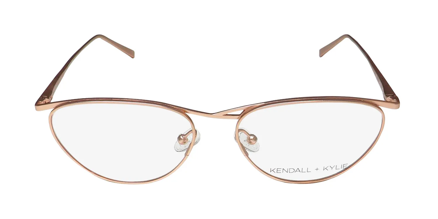 Kendall + Kylie Kko180 Aimee 780 Eyeglasses Rose Gold 54mm 3