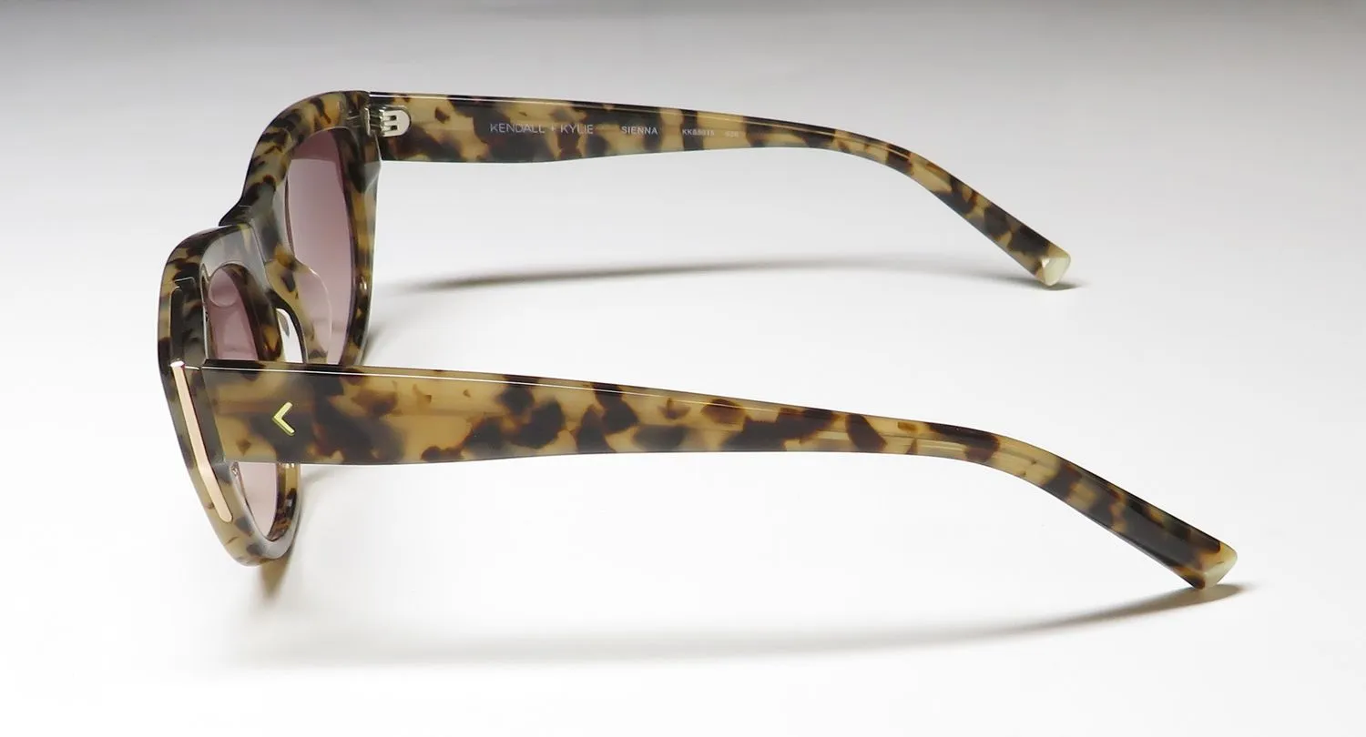 Kendall + Kylie Kks5015 Sienna 626 Sunglasses Blonde Tortoise 52mm 4