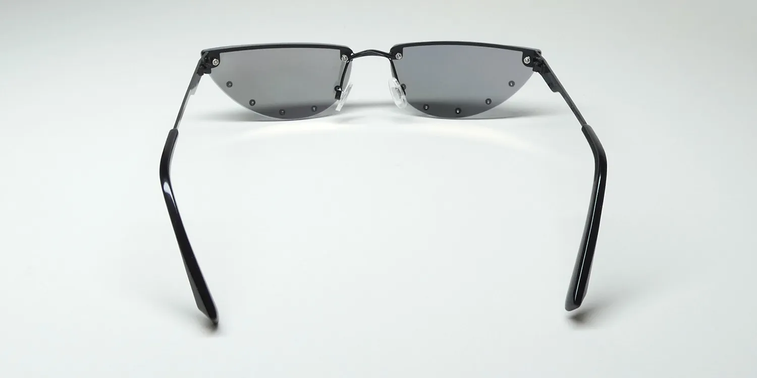 Kendall + Kylie Kk4060 Abigail 002 Sunglasses Black 0mm 5