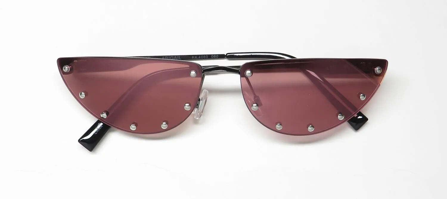 Kendall + Kylie Kk4060 Abigail 060 Sunglasses Gunmetal 0mm 2