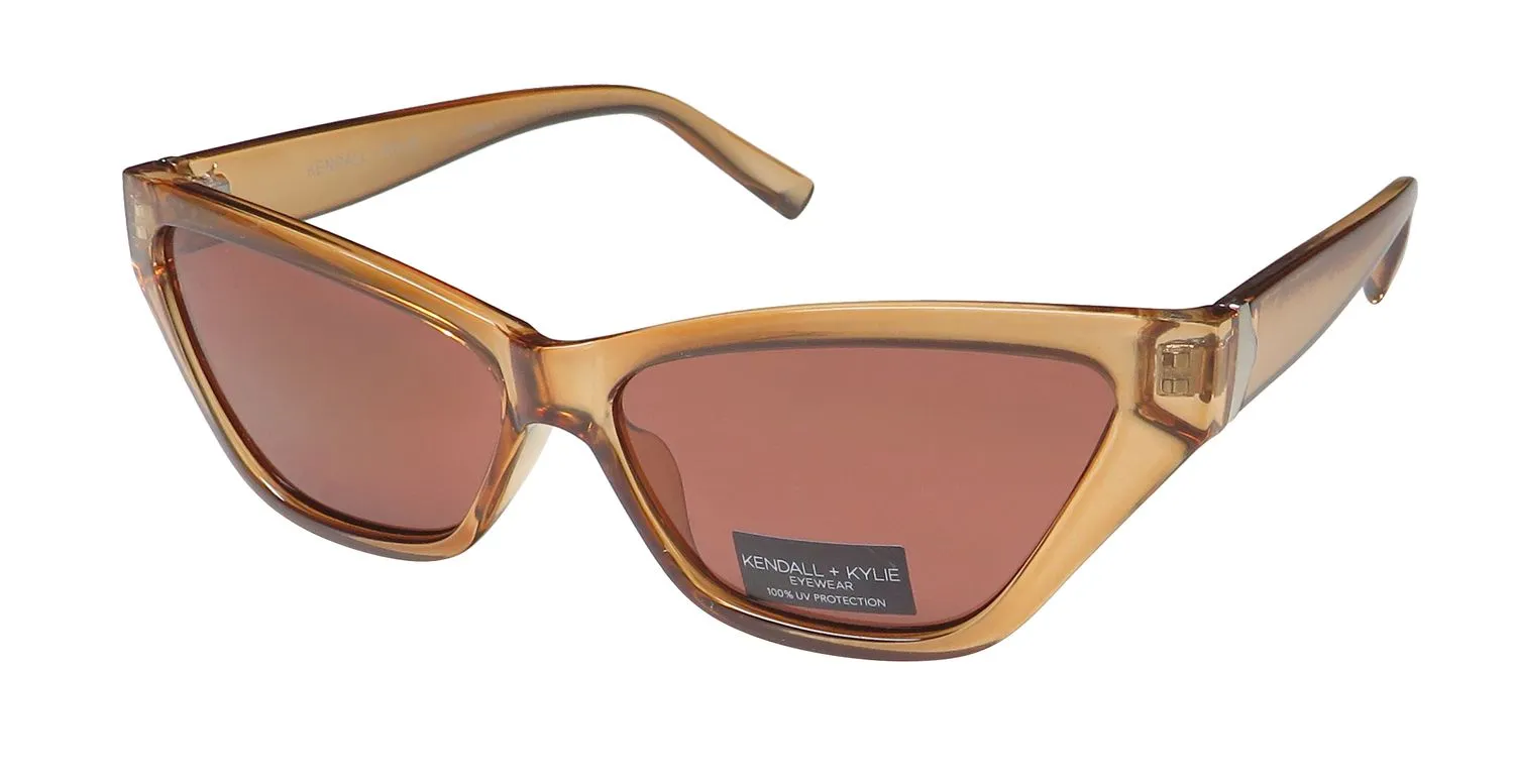 Kendall + Kylie Kk5109 Emma 708 Sunglasses Butterschotch Crystal 0mm