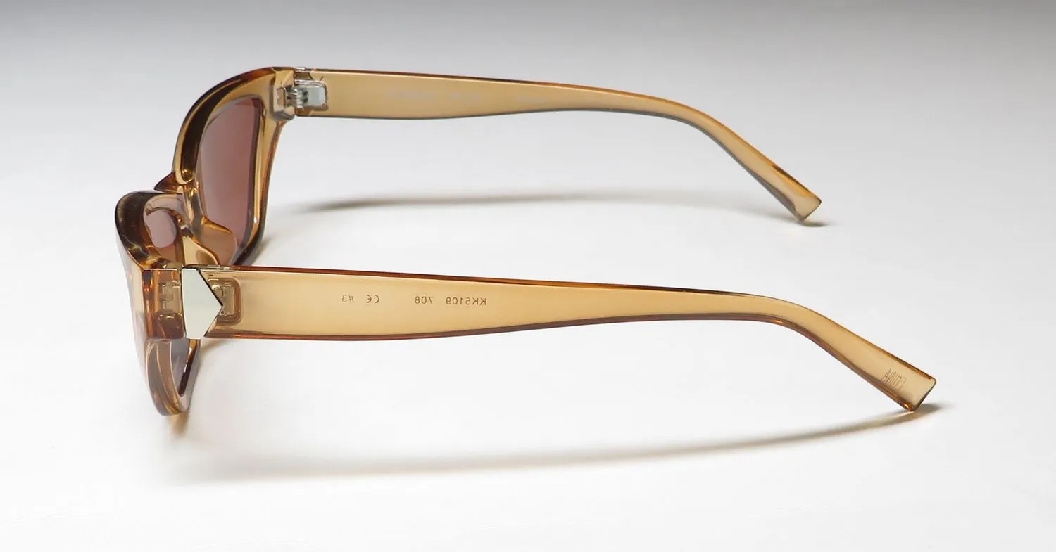 Kendall + Kylie Kk5109 Emma 708 Sunglasses Butterschotch Crystal 0mm 4