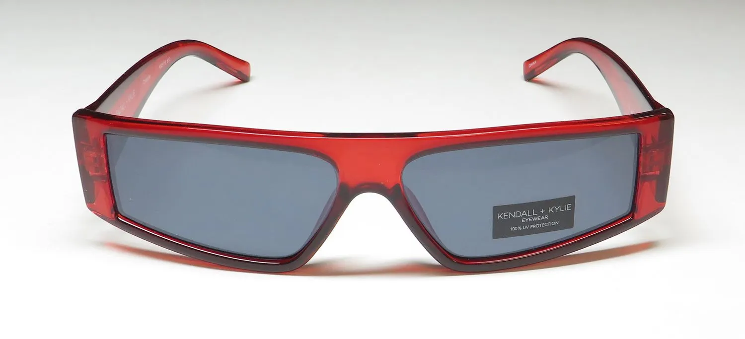 Kendall + Kylie Kk5115 Charlene 612 Sunglasses Shiny Crystal Red 0mm 3