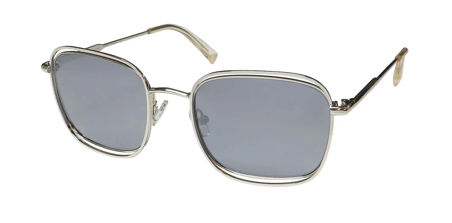 Kendall + Kylie Kks4045 Gianna 045 Sunglasses Silver 54mm