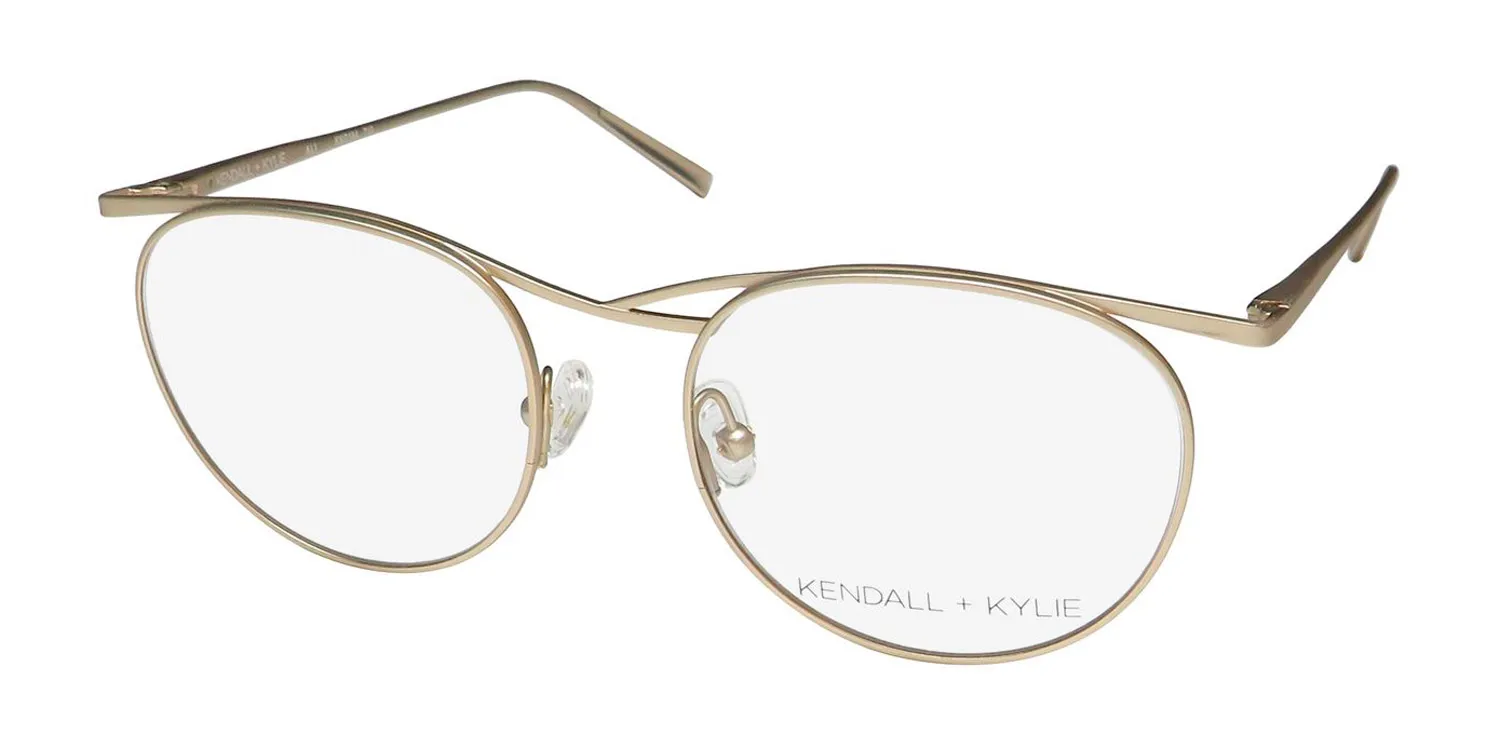 Kendall + Kylie Kko194 Ali 710 Eyeglasses Gold 51mm