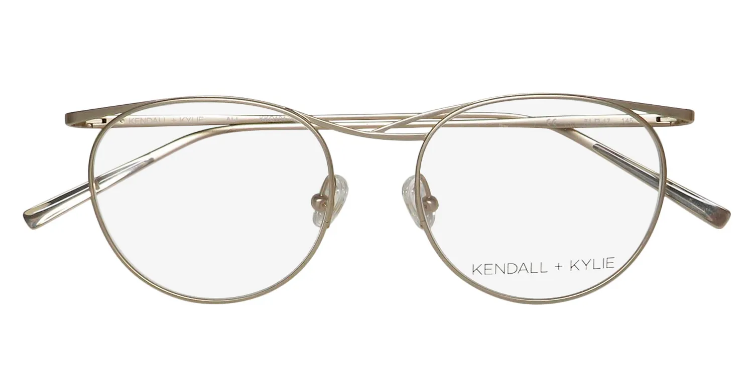 Kendall + Kylie Kko194 Ali 710 Eyeglasses Gold 51mm 2