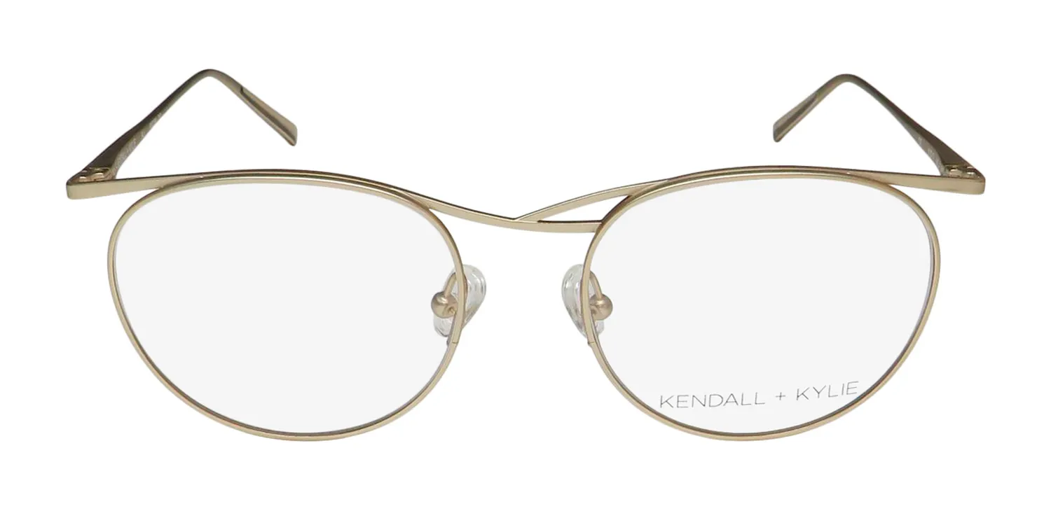 Kendall + Kylie Kko194 Ali 710 Eyeglasses Gold 51mm 3